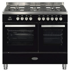 Britannia Stanza RC-10TG-ST Dual Fuel Range Cooker Black